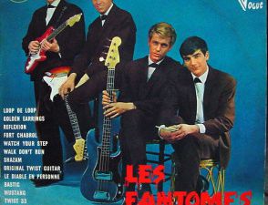 les fantômes, le premier groupe de rock instrumental français populaire dans les années 1960