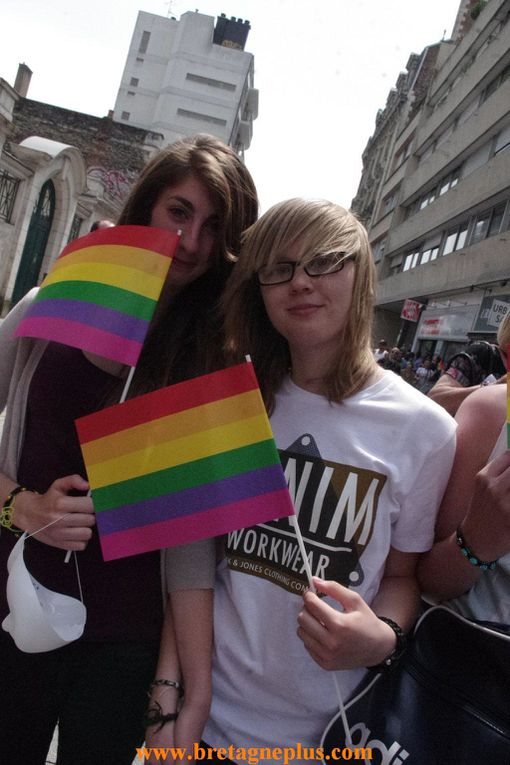 Samedi 8 juin, se déroulait à Rennes,  la Marche des Fiertés 2013