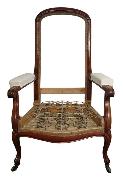 Fauteuil voltaire, XVIII, Du siège Au Décor,Tapissier d'Ameublement