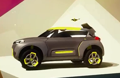 Une voiture Renault avec drone incorporé !?