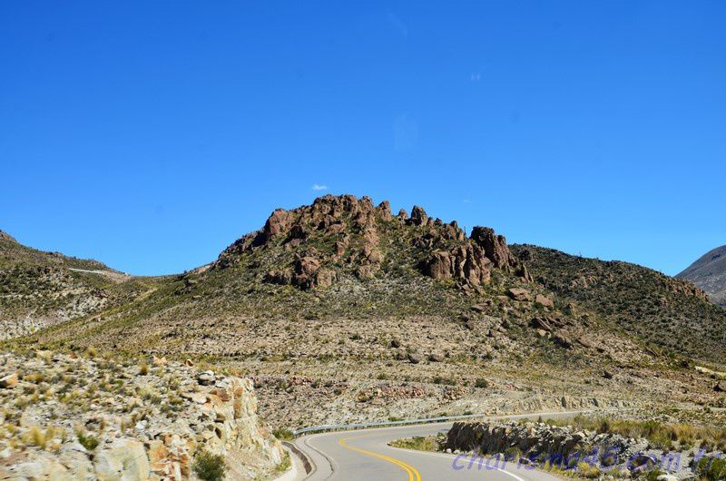 Ruta 5 Potosi-Uyuni (Bolivie en camping-car)