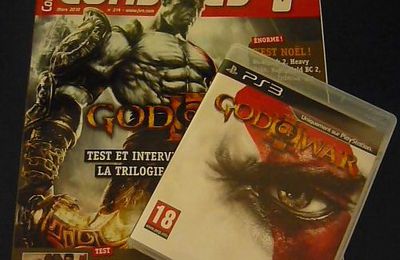 [ARRIVAGE] God of War 3, Magasine Console +