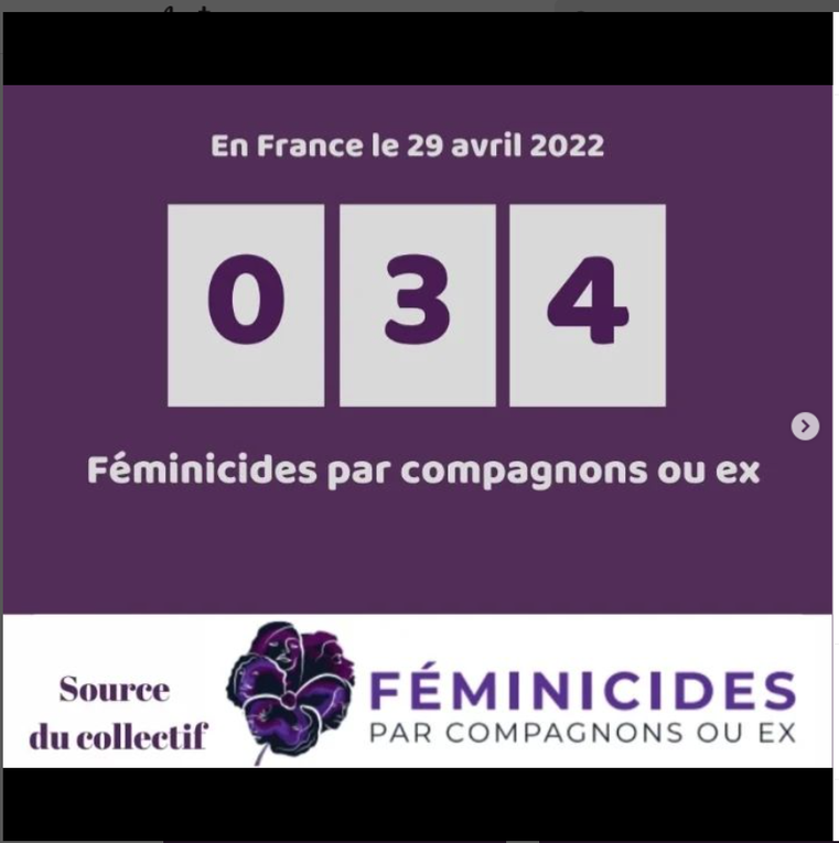 91 EME FEMINICIDES DEPUIS LE DEBUT  DE L ANNEE 2022 