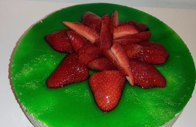 BAVAROIS PISTACHE FRAISE