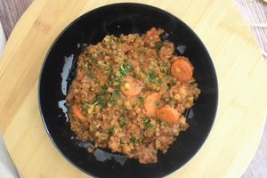 Trio de lentilles au cumin