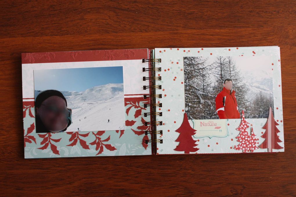 Papiers s.e.i, collection "Winter Song" que j'adore :)
Vacances au ski avec de nombreux amis en février 2010 :)