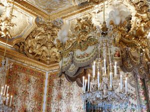 Chambre de la reine, château de Versailles (Voyages en camping-car)