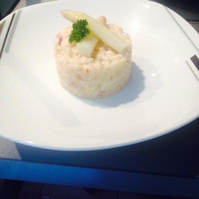 Risotto aux asperges blanches