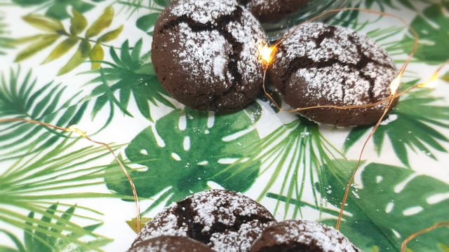 Crinkles au chocolat