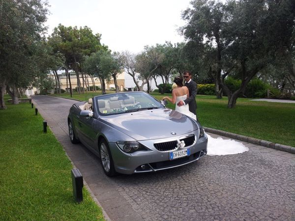 Noleggio Auto Per Cerimonie BMW 630 CABRIO Special Rent Napoli Vomero