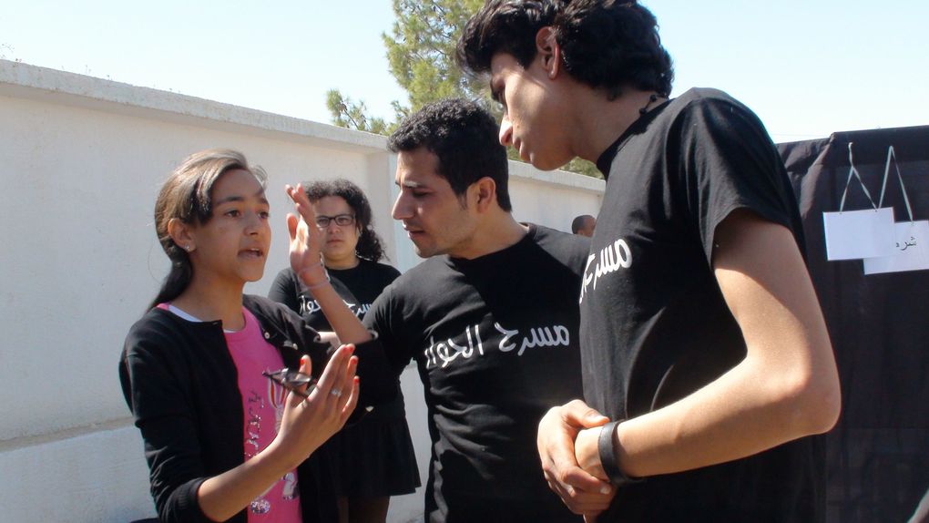 Sidi Bouzid : Formation aux techniques du &quot;Théâtre Forum&quot;  15/24 Mars 2013