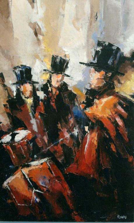 CARNAVAL DE GRANVILLE
Une quarantaine de tableaux réalisées à l'huile sur toile.
à l'atelier...
copyright Olivier Lecourtois  2006-2011