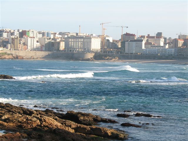 Même en hiver, La Coruña reste une ville très agréable à vivre... la température descend très rarement au dessous de 6 degrés...