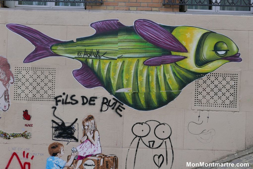 Tags et graffitis : vers le street-art de Montmartre ?