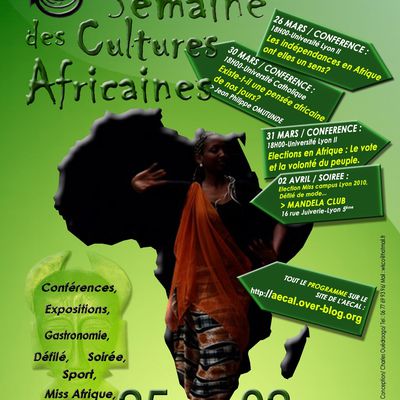 Programme de la semaine des cultures africaines