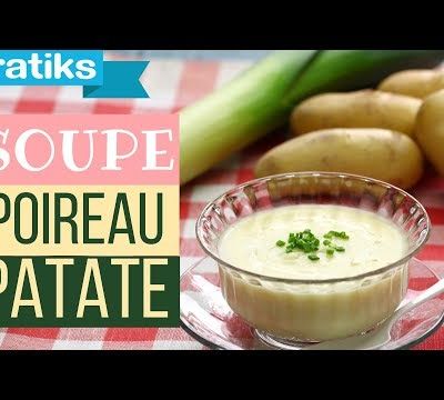 Potage crème de poireaux à l’ancienne