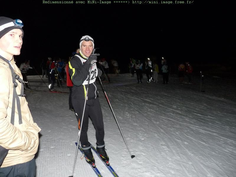 Course de ski de fond organisée par l'INPG le 23 Février 2012 à Chamrousse.