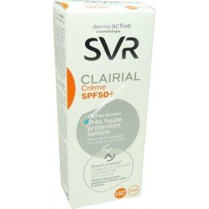 CRÈME SOLAIRE SPF 50+ CLAIRIAL des Laboratoires SVR®