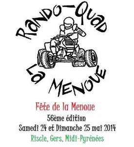 Rando Quad de la Menoue (32) le dimanche 25 mai 2014