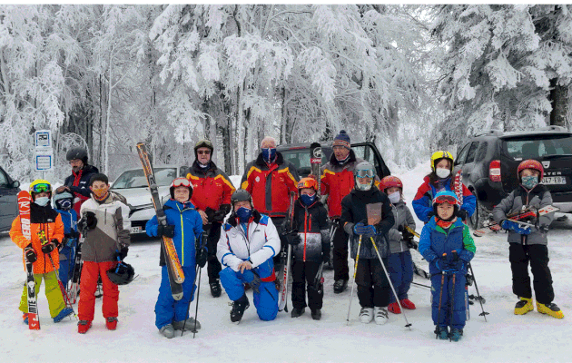 PREMIER SAMEDI DE NEIGE : ENFIN !!!