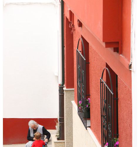 Abuelita de callejuelas