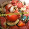 Tomates et courgettes à l’étouffée 