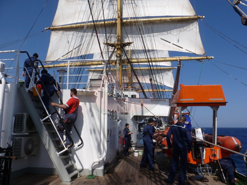 Embarquement à bord du Kruzenshtern du 27 mai au 10 juin 2014.