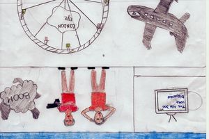 Panic on board, a story written by Benjamin & Alice 5°4)