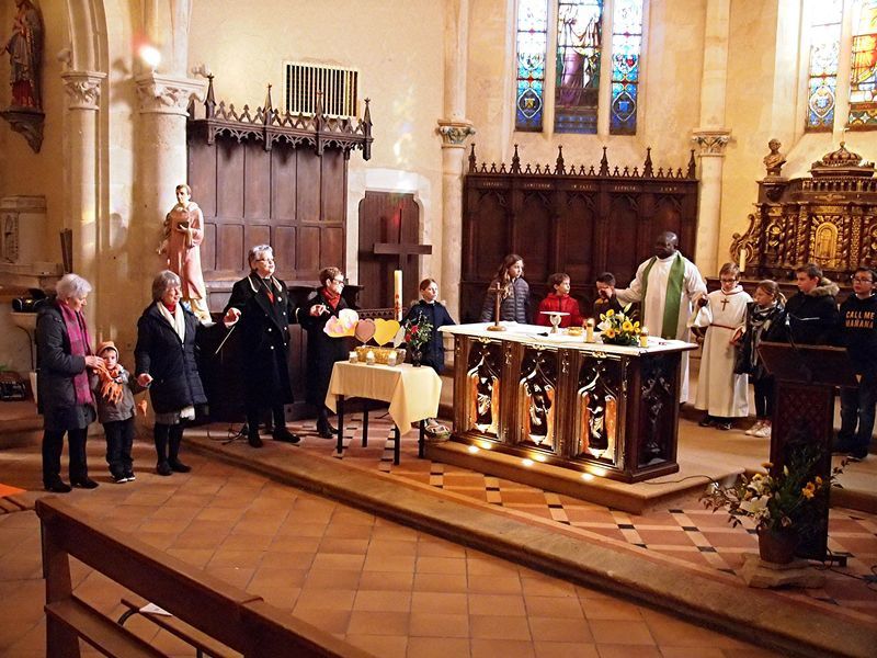 LA MESSE EN FAMILLE DU MOIS DE FÉVRIER À BEAUPUY....