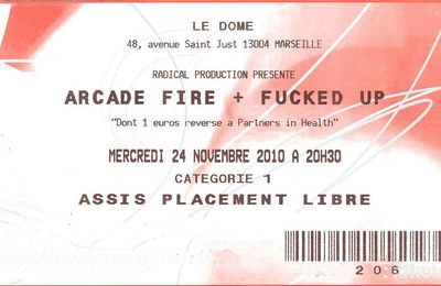 ARCADE FIRE A MARSEILLE - ON Y ETAIT