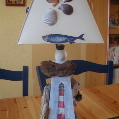 lampe "rèves de mer"