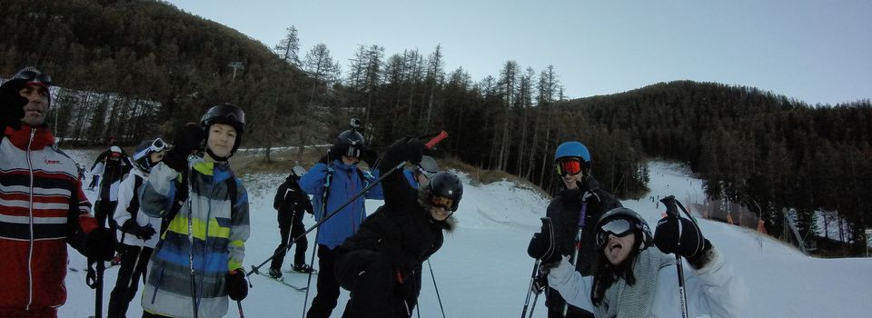 1er jour de ski Les Orres 2017