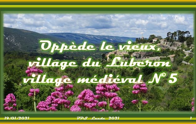Oppède le vieux village du Lubéron N°5 par Lande.