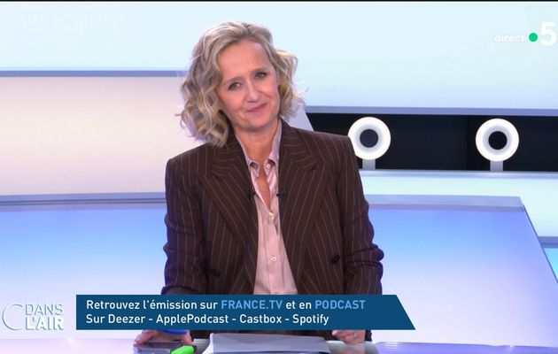 Caroline Roux C Dans l'Air France 5 le 21.03.2024