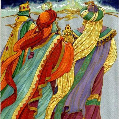 Epiphanie - Les rois mages illustrés