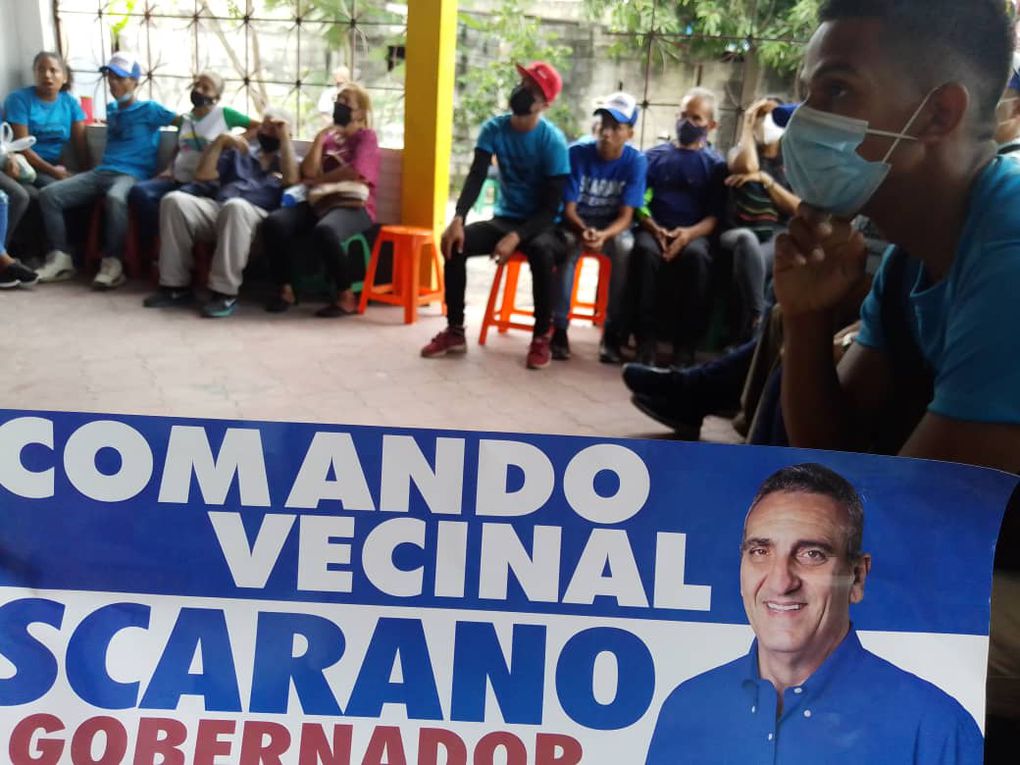 Equipo de campaña de Enzo Scarano en Carabobo anunció activación de los comandos vecinales