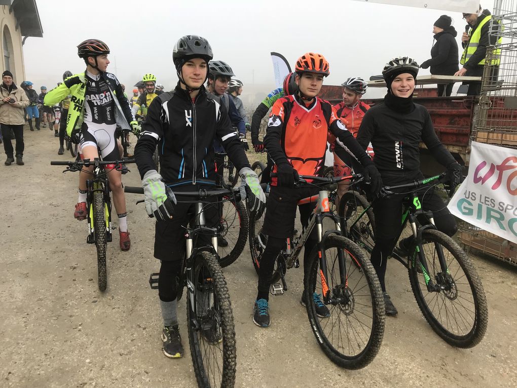 Journée Course VTT + Cyclocross du 28 janvier 2018