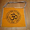 Sac bouddhiste "OM" en toile d'Inde