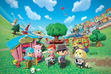 Animal Crossing New Leaf, les motifs sur les troncs+ champignons