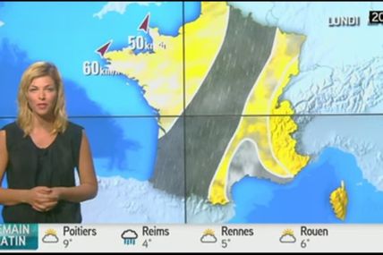 2014 01 12 - ELEONORE BOCCARA - ITELE - LA METEO