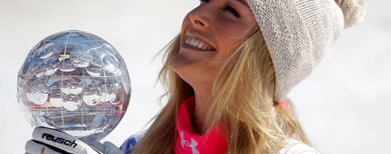 Eurosport annonce un partenariat avec Lindsey Vonn pouru ne nouvelle série