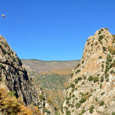 Les gorges de la Carança en automne 1/3