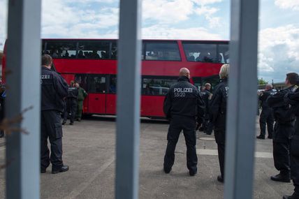 blockupy: der auftakt und anreise mit bussen