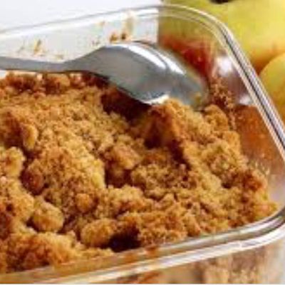 Crumble aux pommes