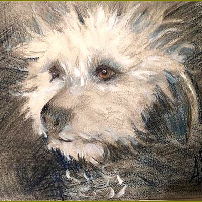 Les chiens en peinture et illustrations -    Annette Balesteri