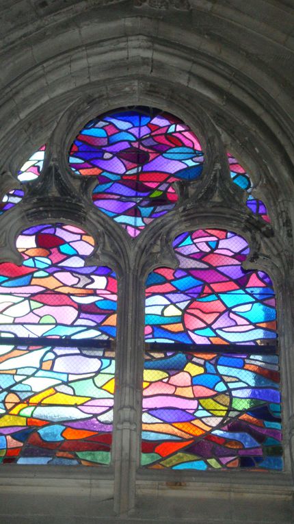 Les vitraux de l'église Saint Sépulcre à Abbeville
Expo au musée Boucher de Perthes