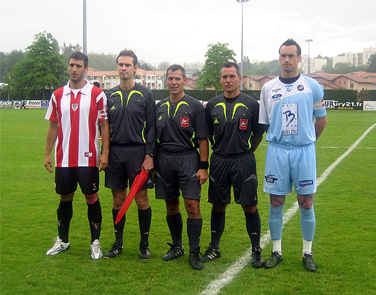 Mercredi 14 Mai 2008 : Signature du partenariat entre l'Aviron Bayonnais FC et l'Athletic Club Bilbao