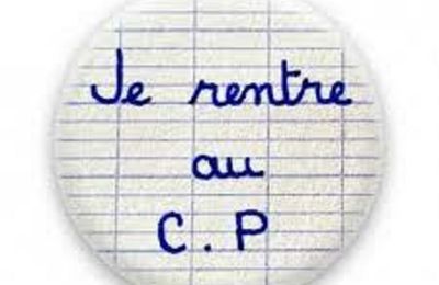 Elémentaire : Rentrée des CP jeudi 2 septembre