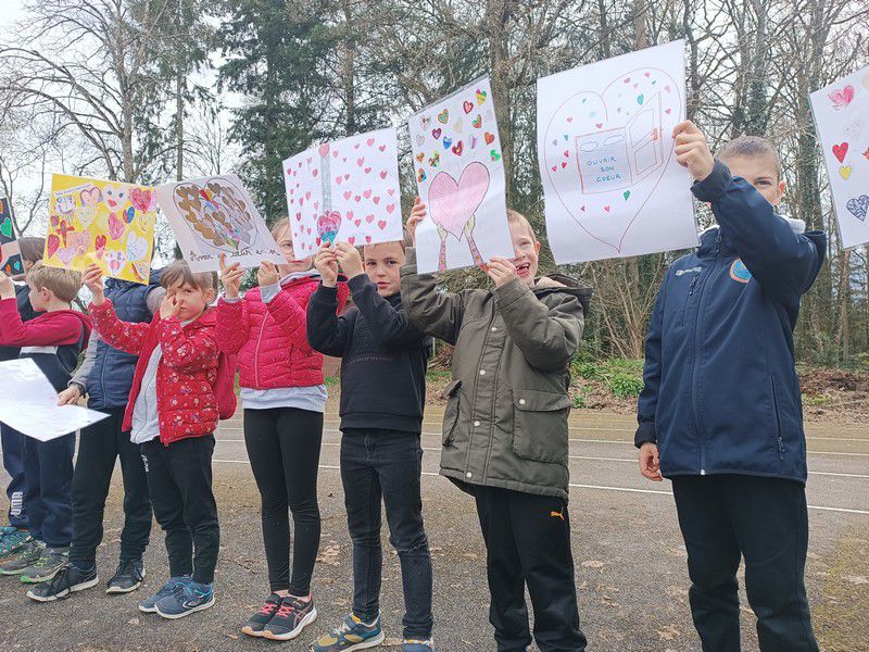 Marche de solidarité du GS au CM2