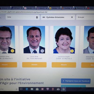 Les 4 députés des Pyrénées-Orientales absents au moment du vote contre le glyphosate  